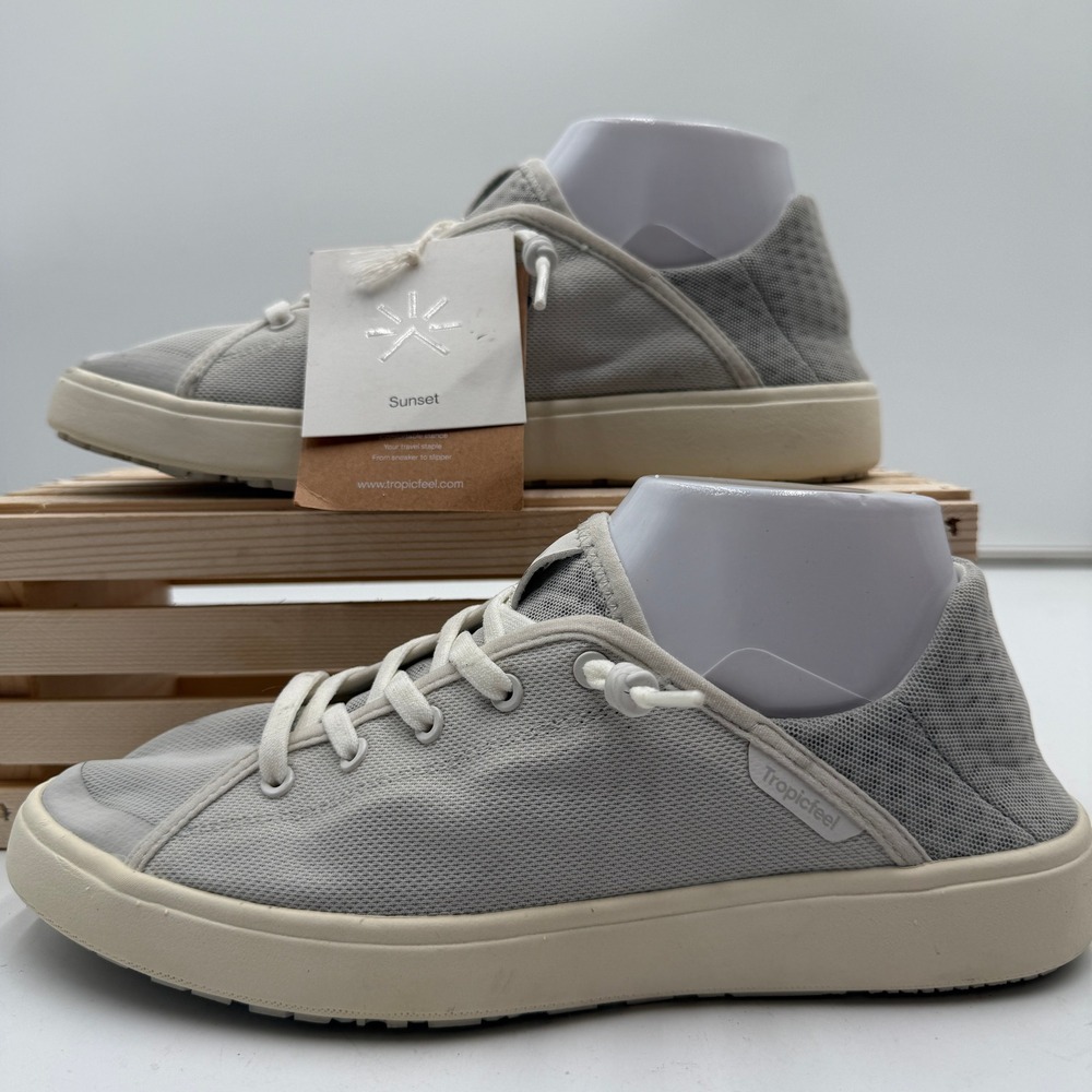 Tropicfeel Unisex Grey Sunset Water Friendly Travel Sneaker EU40 Men W9 NWT